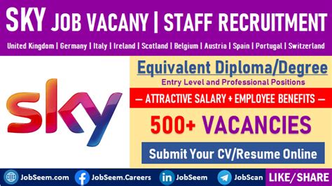sky jobs vacancies.